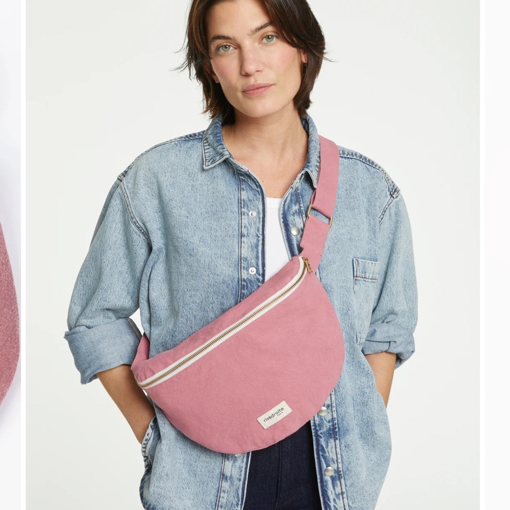 Pink Crossbody Bag by RiveDroite
